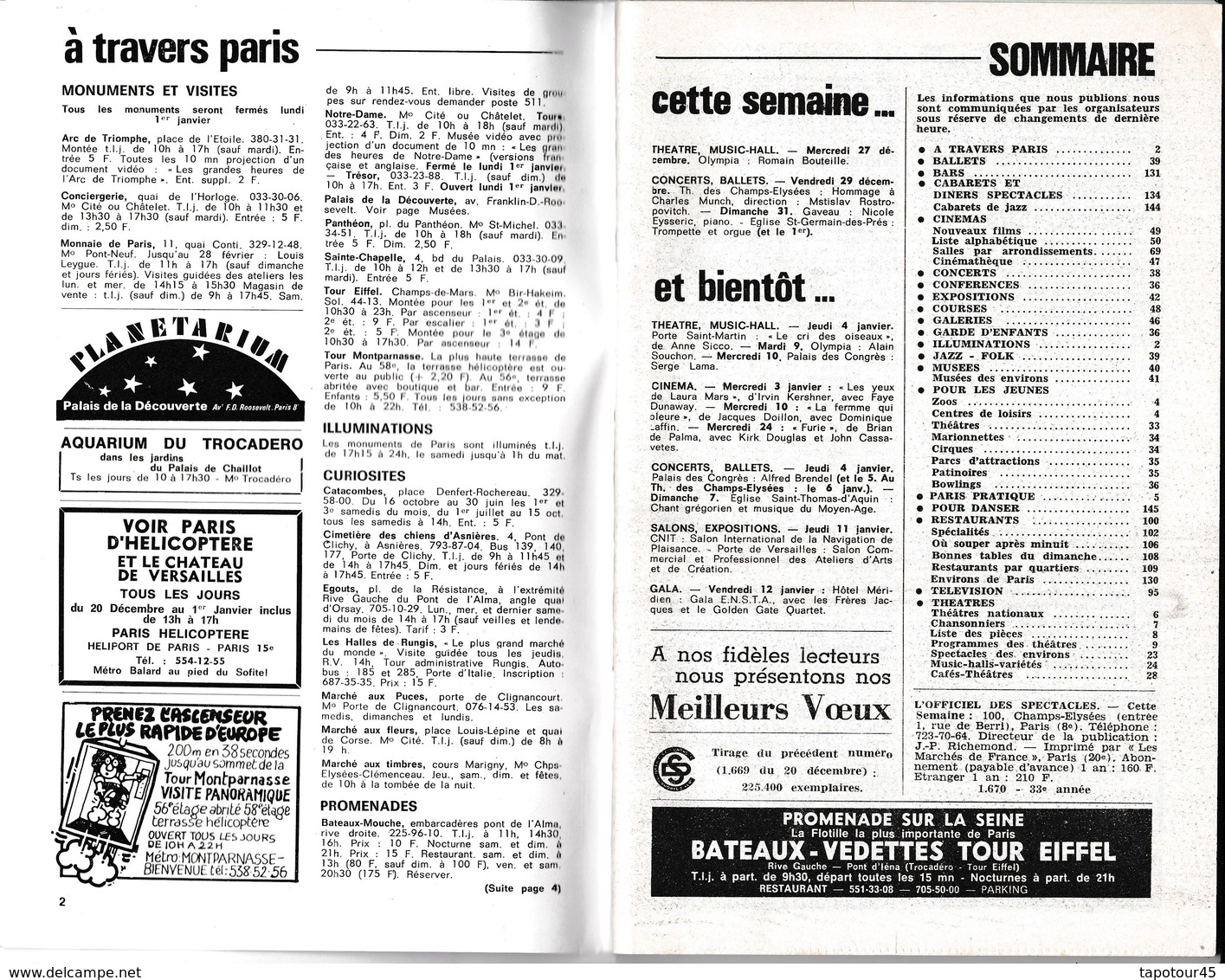 C 9)  L'Officiel Des Spectacles 1979   (150 Pages   Fmt B 5) - Cinéma/Télévision