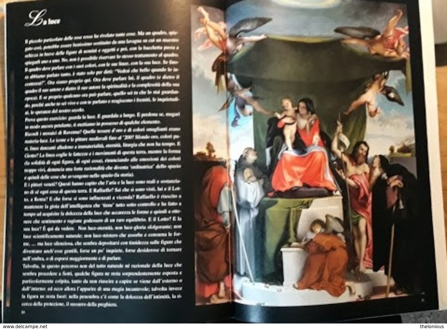 # Conoscere Lorenzo Lotto attraverso La Pala di San Bernardino in Bergamo