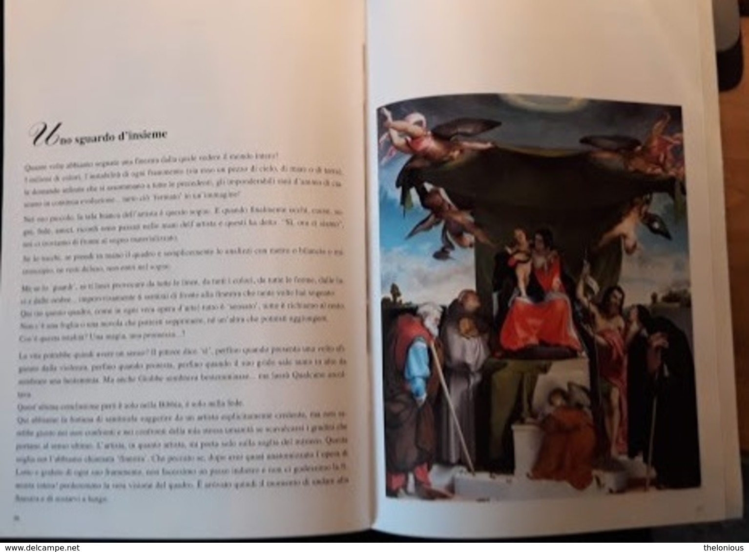 # Conoscere Lorenzo Lotto attraverso La Pala di San Bernardino in Bergamo