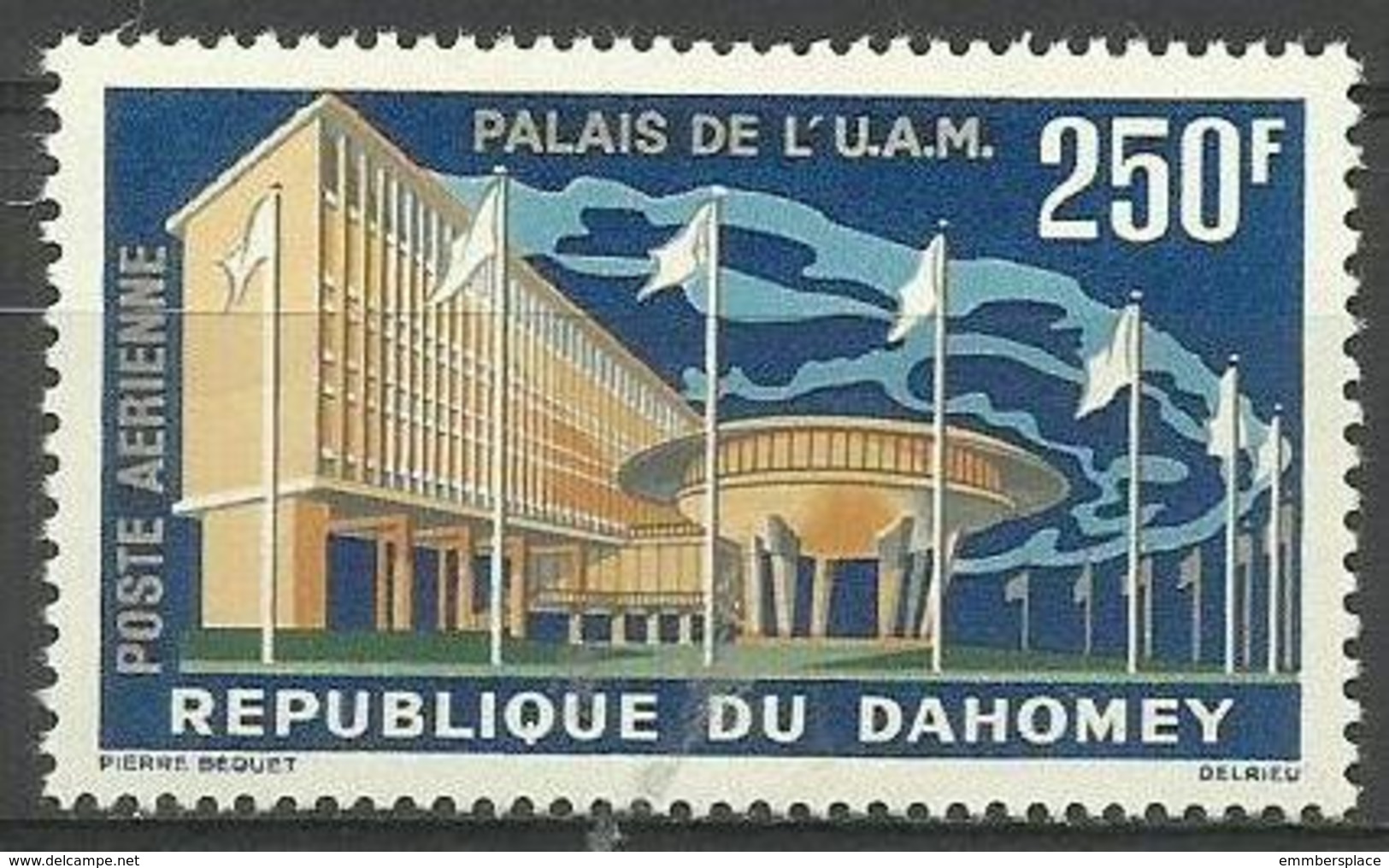 Dahomey - 1963 Heads Of State Meeting MH *   SG 191  Sc C18 - Benin - Dahomey (1960-...)