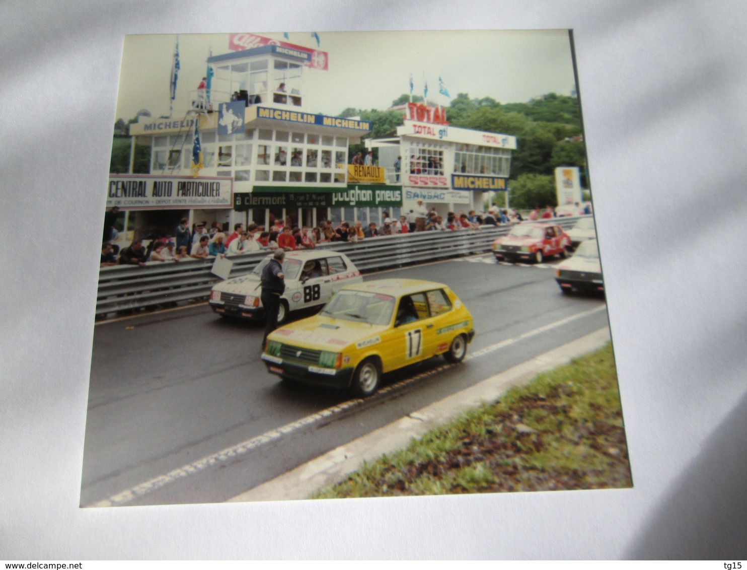 Photo   9,5x9,5   TALBOT  SAMBA  RALLYE   CHARADE  83 - Automobili