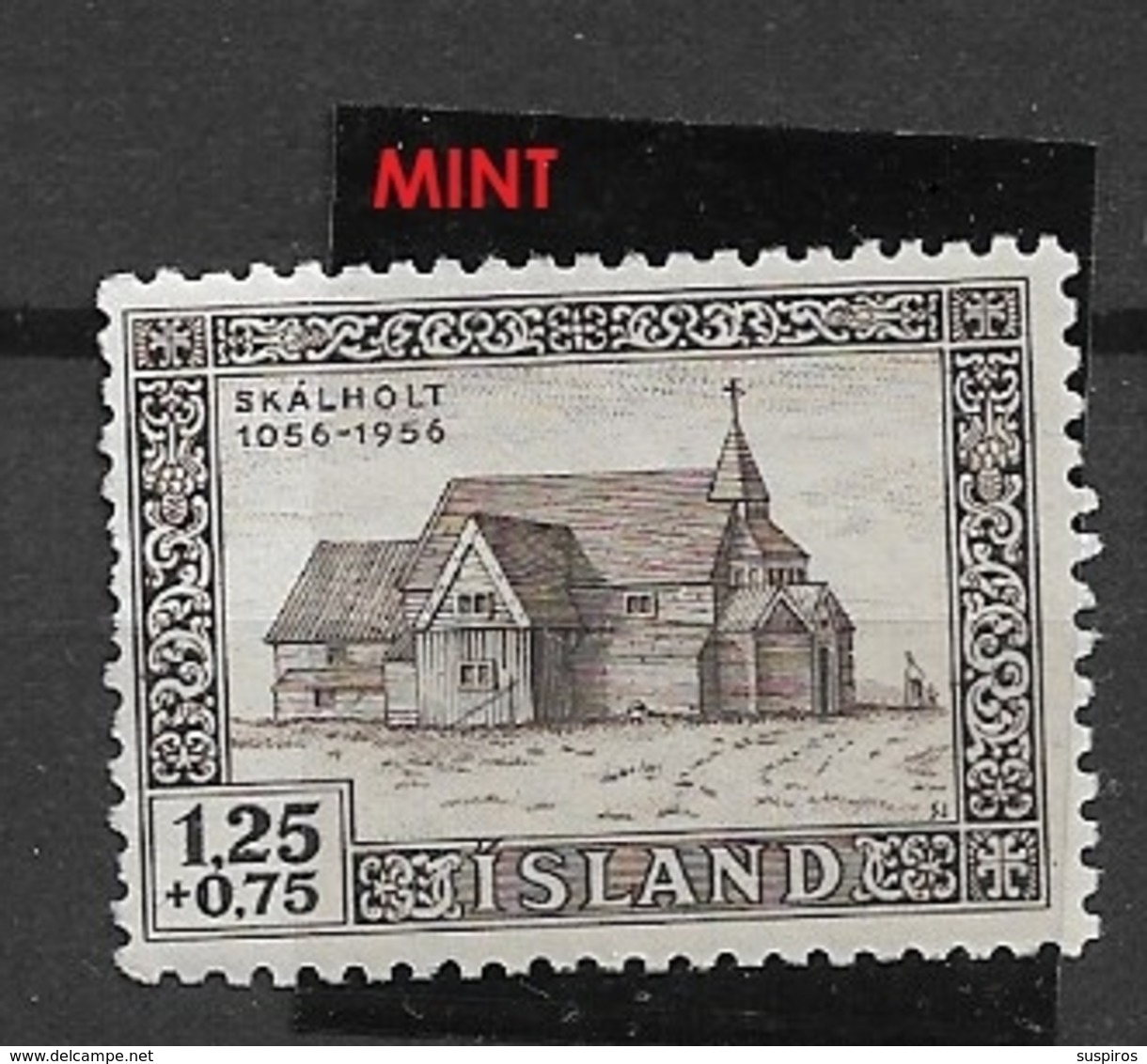 ISLANDIA   1956 Skalholt Episcopal Residence  ** - Neufs