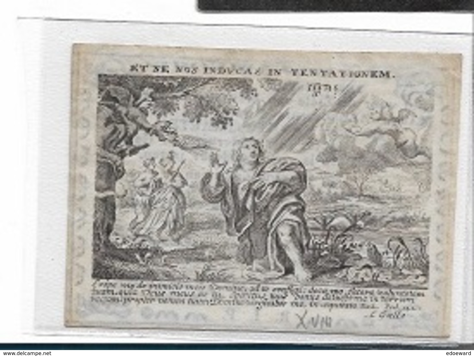 VR3/ DOODSPRENTJE ° 1756? + HASSELT 1818 MARIA VAN DER STRAETEN     Pinct.GALLE - Religion & Esotérisme