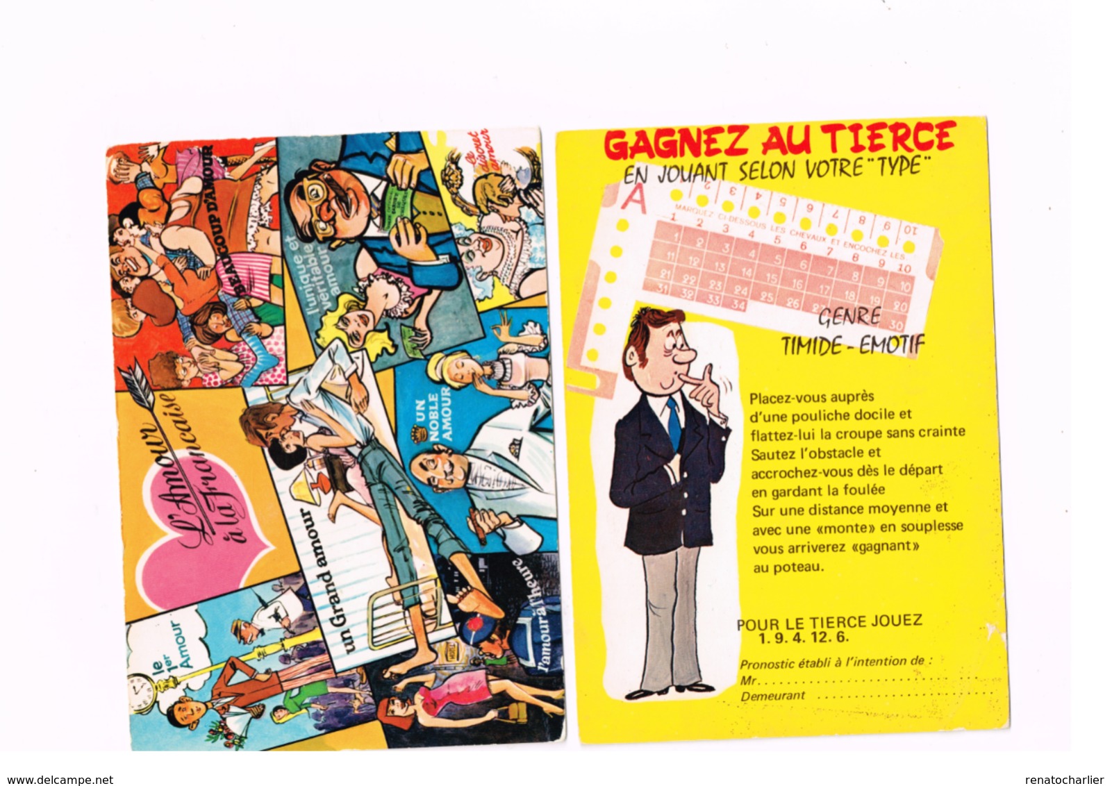 Lot De 8 Cartes.humour - Humour