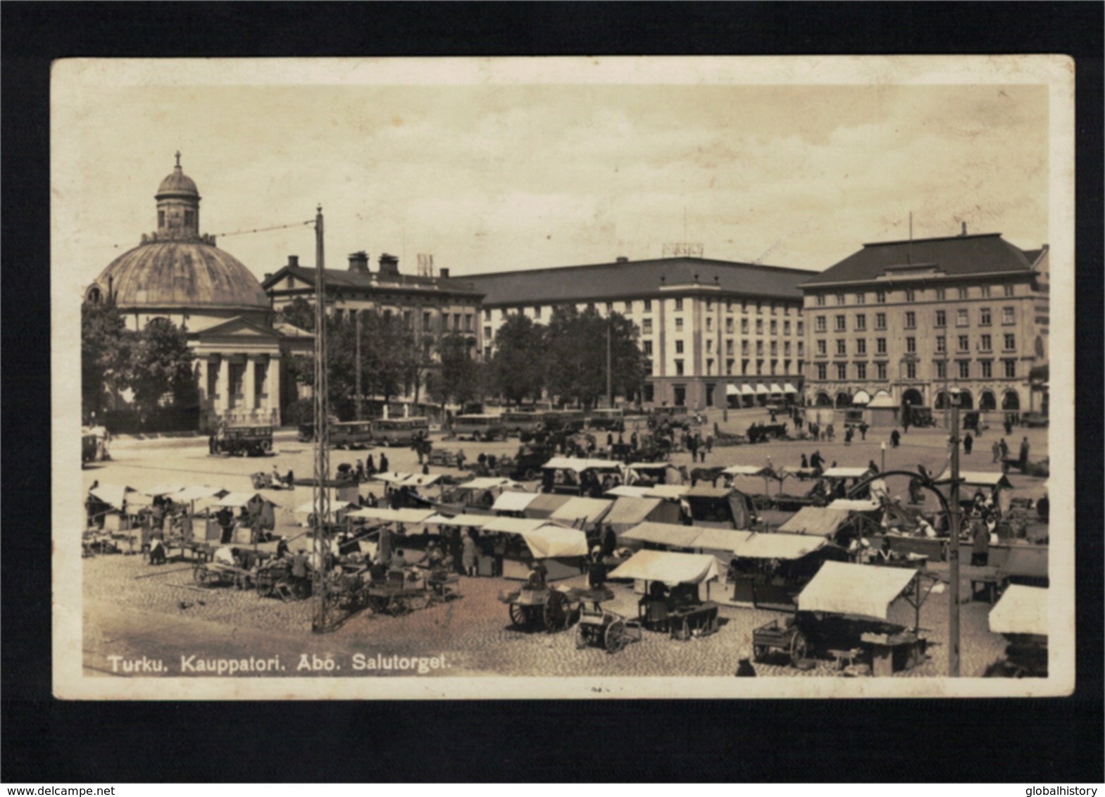 DE1244 - FINLAND -TURKU - KAUPPATORI - ABO - SALUTORGET - MARKET - Finlandia