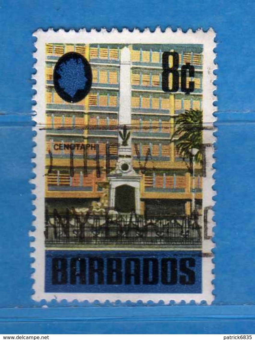 (Us3) ) BABADOS ° 1970 - CENOTAPHE. Yvert.310. Usato  Vedi Descrizione. - Barbados (1966-...)