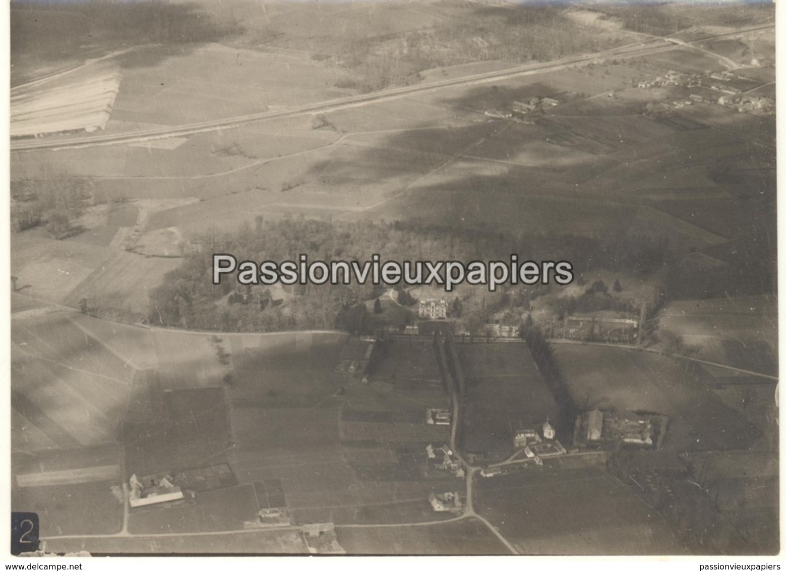 PHOTO ALLEMANDE HOMBLEUX  CHÂTEAU DE ROBECOURT Et FERMES - Autres & Non Classés