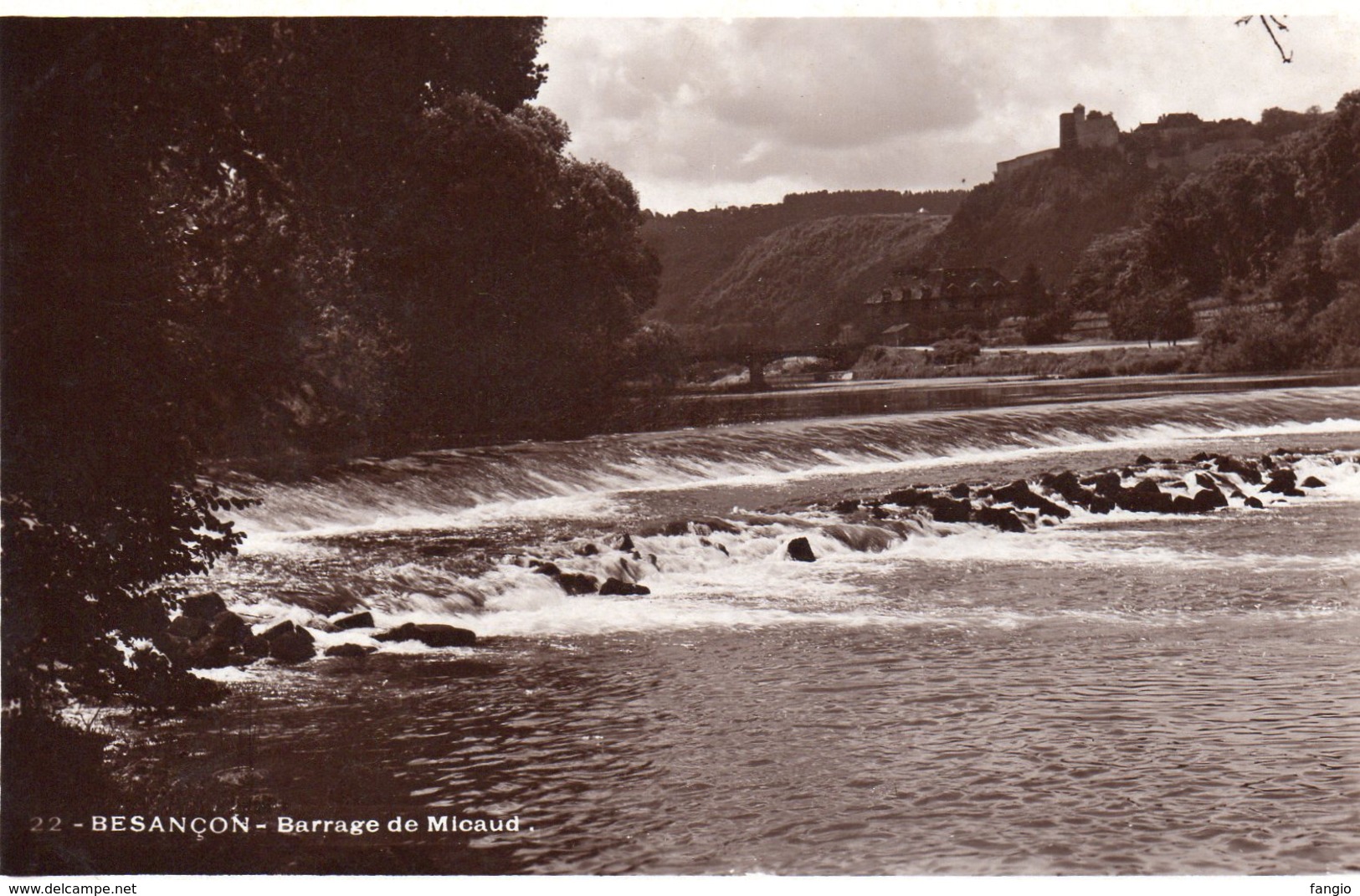 25 -Barrage De MICAUD -  "  Besançon  " - - Autres & Non Classés