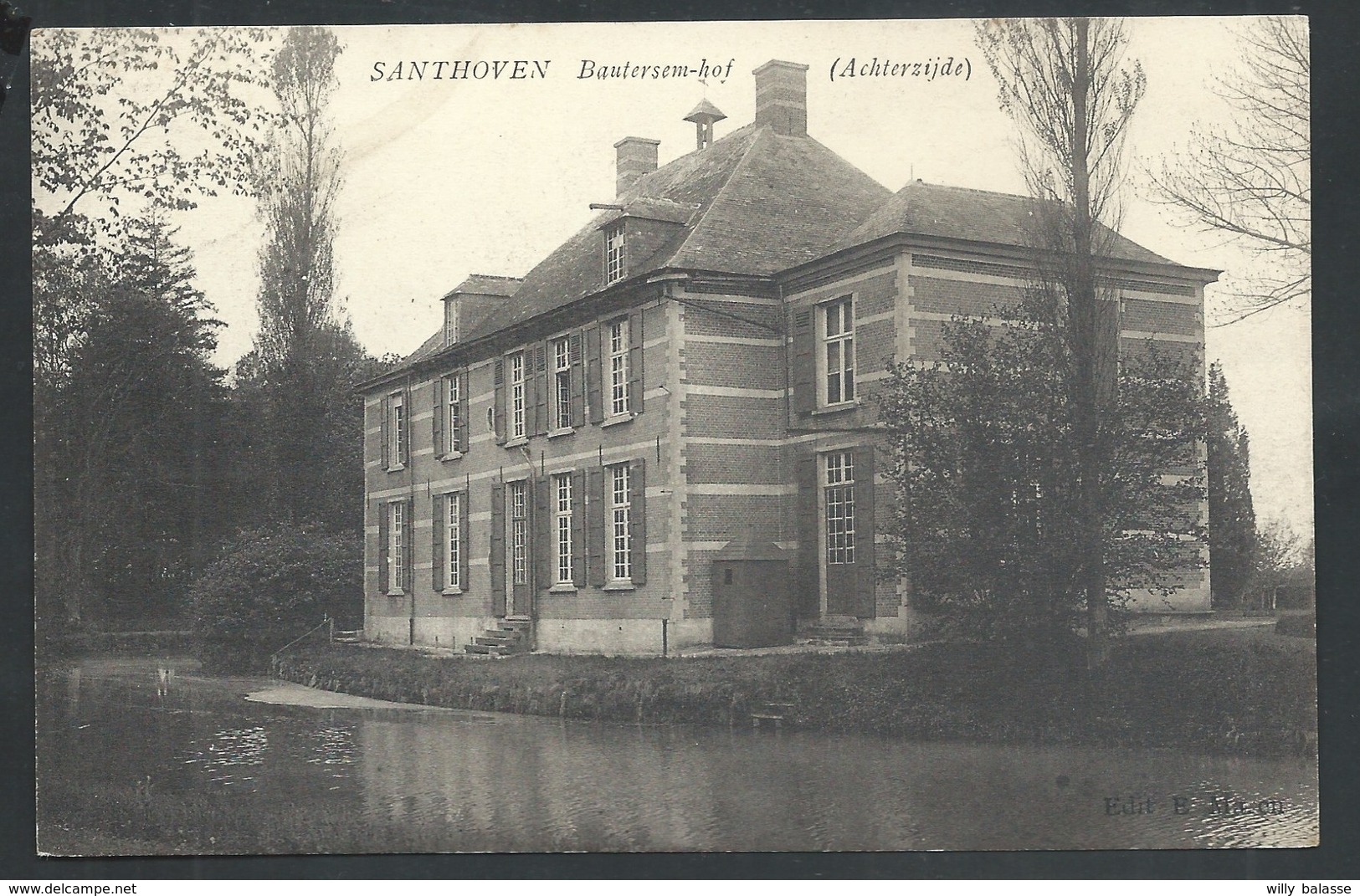 +++ CPA - ZANDHOVEN - SANTHOVEN - Bautersem-hof ( Achterzijde ) // - Zandhoven