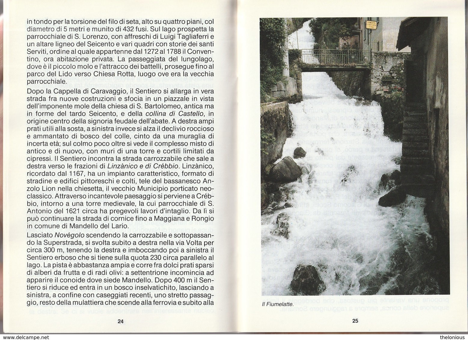 # Il Sentiero Del Viandante - Lecco Edizione Del 1995, In Allegato Cartina - Naturaleza