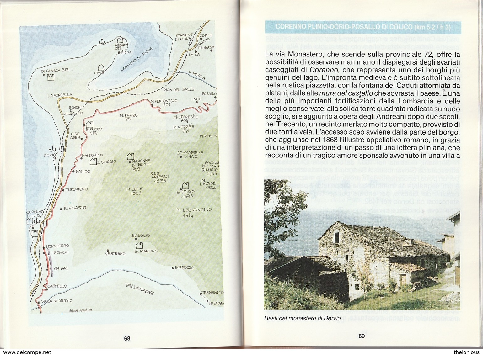 # Il Sentiero Del Viandante - Lecco Edizione Del 1995, In Allegato Cartina - Natur