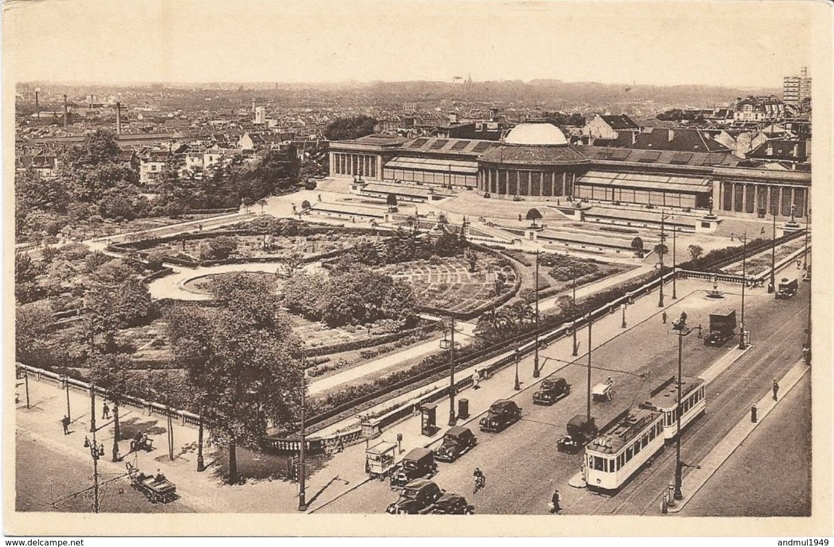 BRUXELLES - Jardin Botanique - Tram - Thill - N'a Pas Circulé - Bossen, Parken, Tuinen