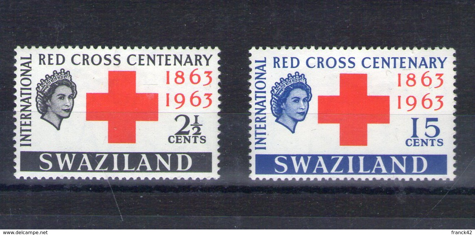 Swaziland. Centenaire De La Croix Rouge - Swaziland (1968-...)