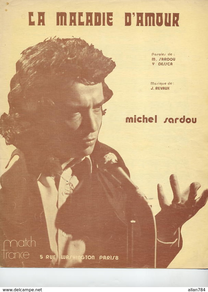 MICHEL SARDOU - LA MALADIE D'AMOUR - 1973 - BON ETAT - - Autres & Non Classés