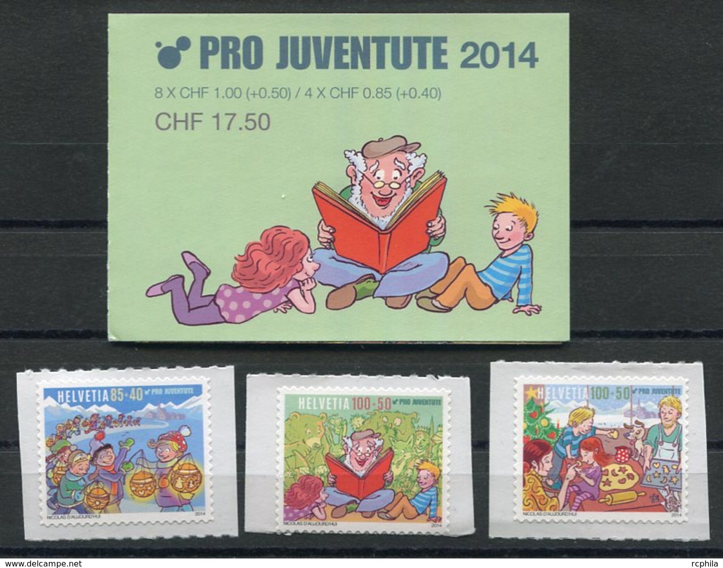 RC 12179 SUISSE 2014 PRO JUVENTUTE CARNET + TIMBRES NEUF ** - Ungebraucht