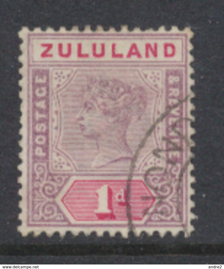 Zoulouland - Zululand 1894 - 1896 Victoria  1p  Obl - Zululand (1888-1902)