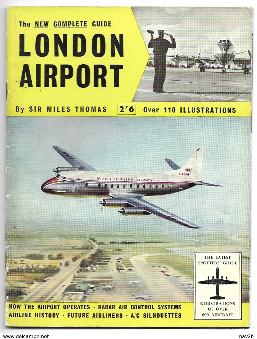 Guide  AEROPORT  DE  LONDRES . 1970 . 34 Pages .( 17 X 23 ) .Parfait . - Autres & Non Classés