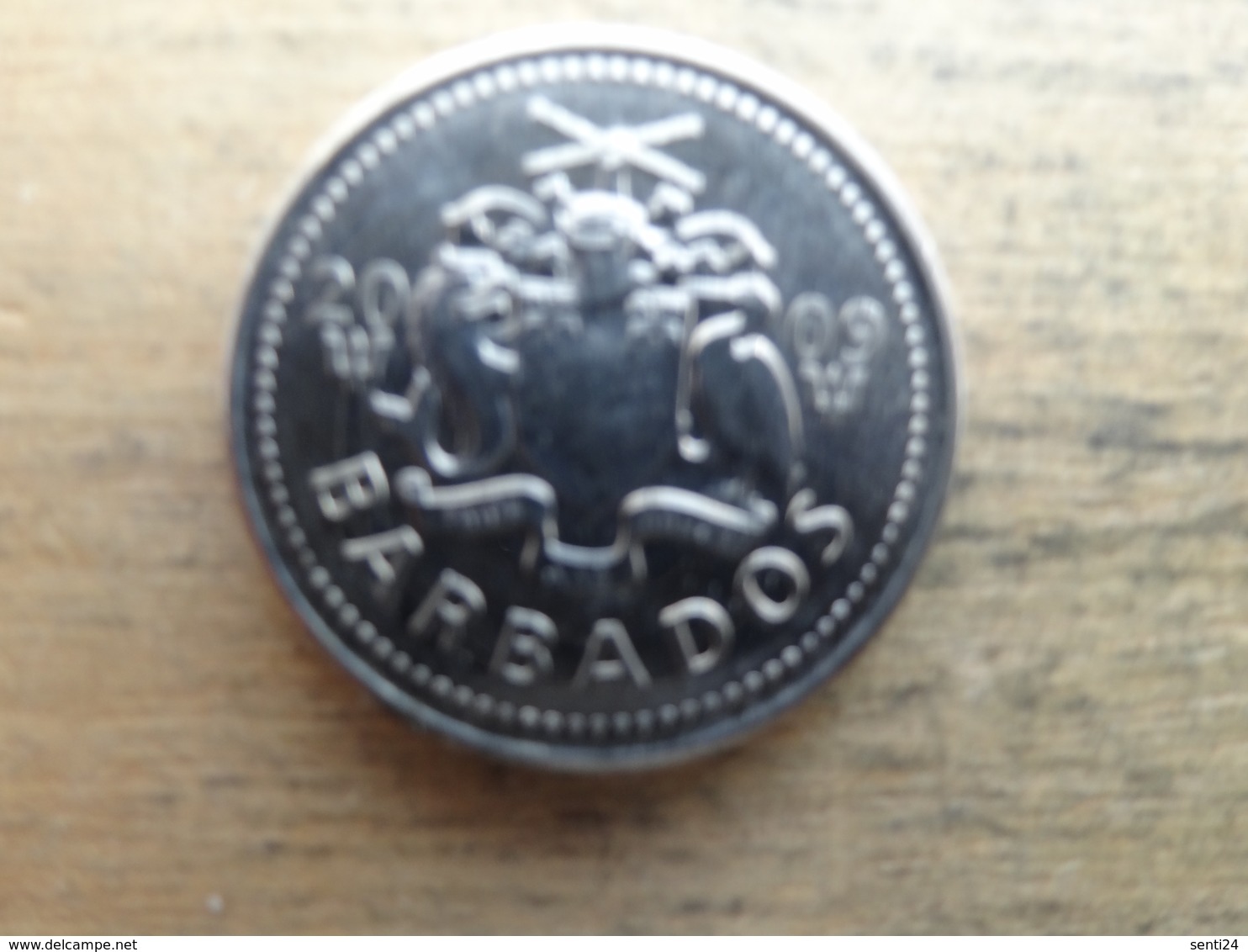 Barbades  25  Cents  2009  Km 13 A - Barbades