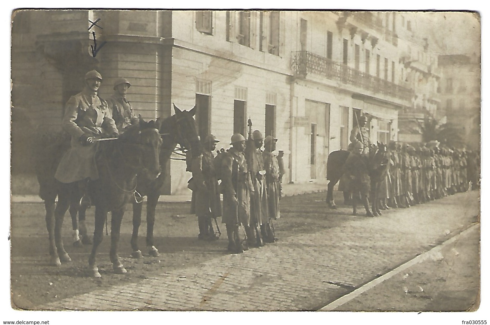 43e Bataillon De Tirailleurs Sénégalais - Janvier 1918 - Remise De La Fourragère - Saint-Raphaël - Guerre 1914-18