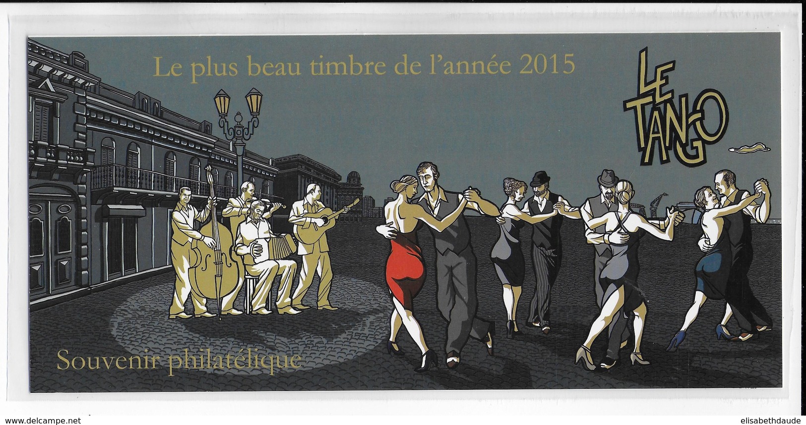 2016 - BLOC SOUVENIR - DANSE TANGO - Souvenir Blocks & Sheetlets