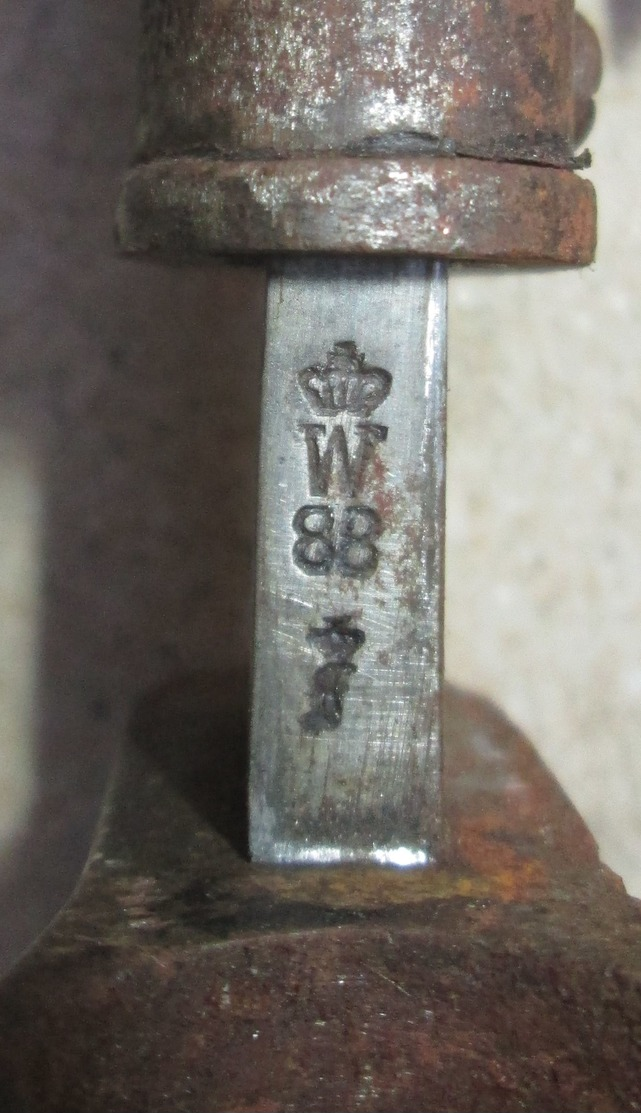 Baionette M1871/84 Allemande WW1 Régimentée - Armes Blanches