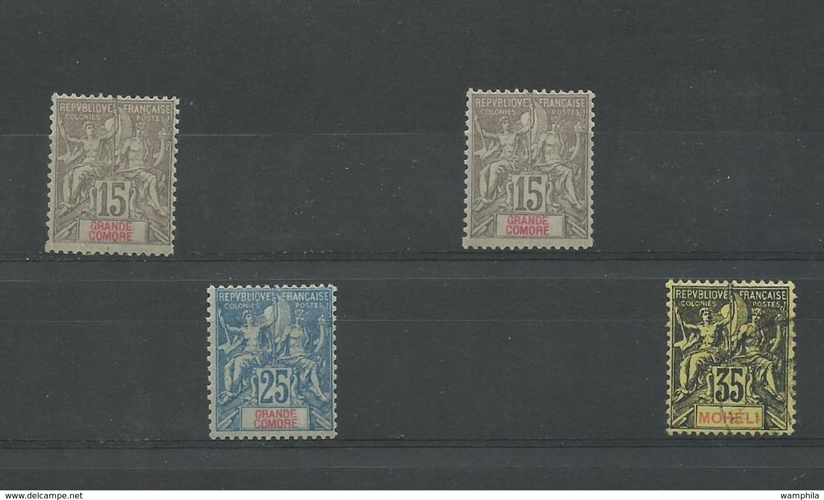 Gde Comore & Moheli, Cote YT 55€ - Unused Stamps