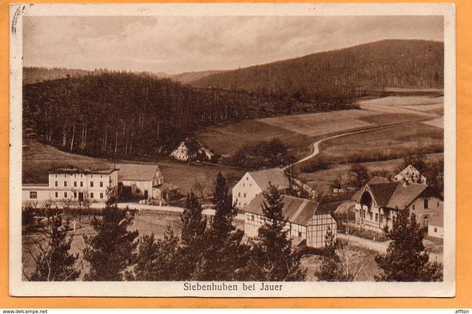 Siebenhuben Bei Jawor Jauer Poland 1937 Postcard - Pologne