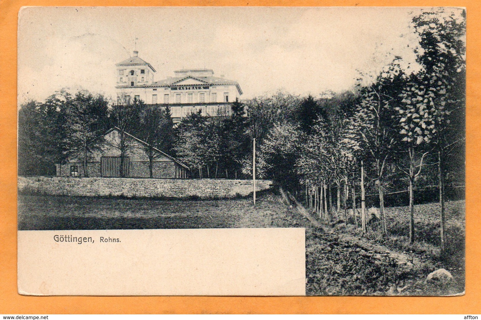 Gottingen Germany 1914 Postcard - Goettingen