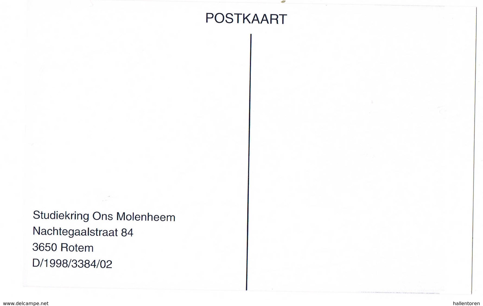 Hoeilaart: Stenen Molen ( 2 Scans) - Hoeilaart