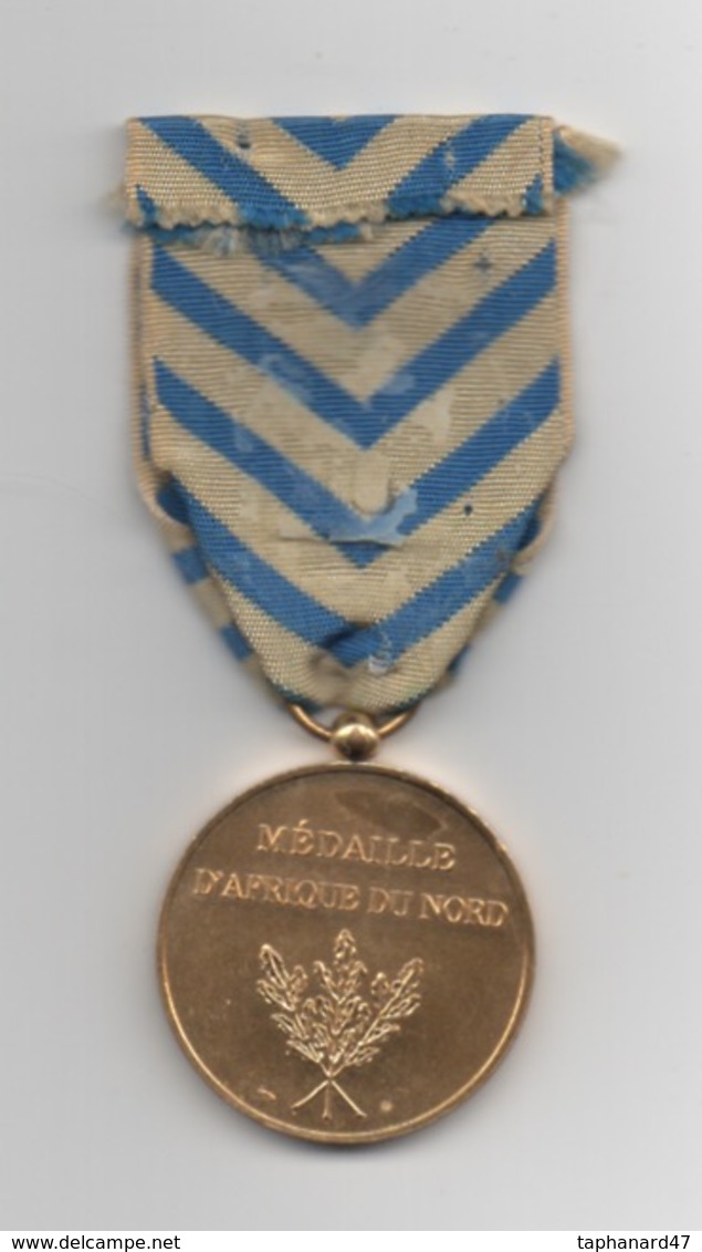 Médaille Commémorative D'AFRIQUE DU MORD . - France