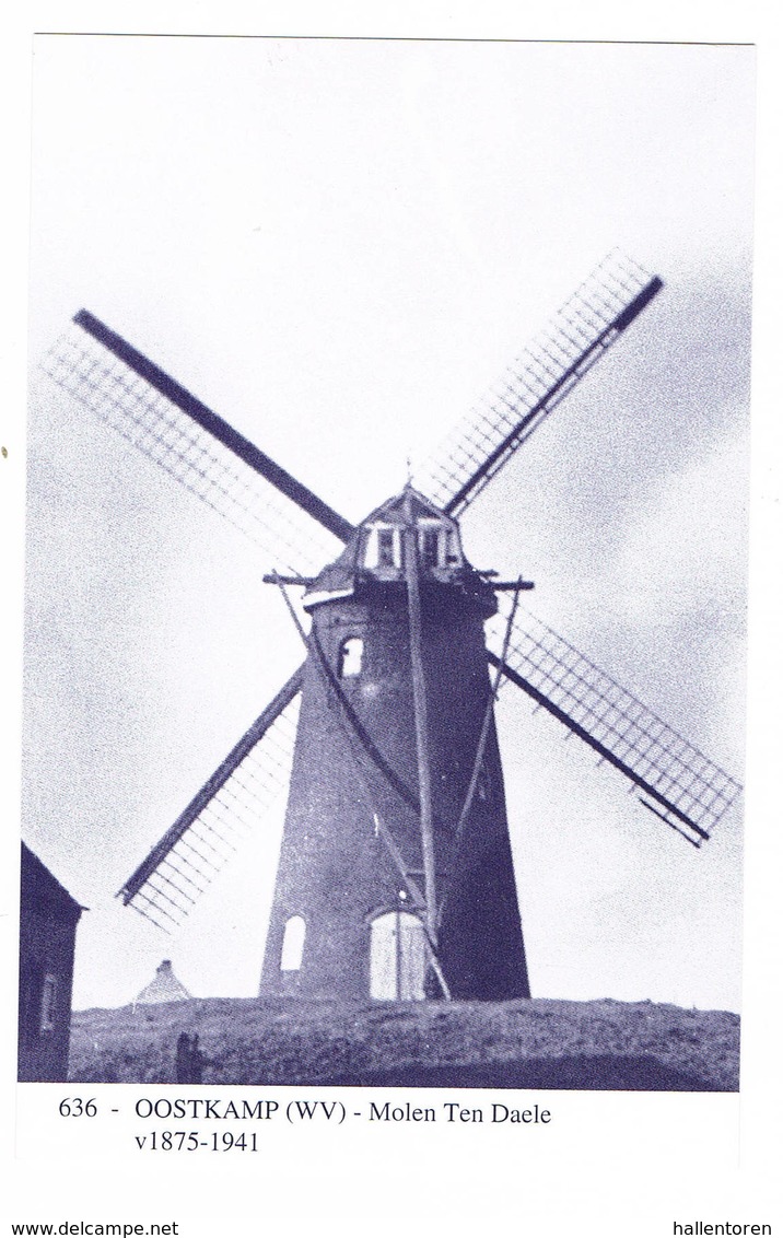 Oostkamp: Molen Ten Daele ( 2 Scans) - Oostkamp