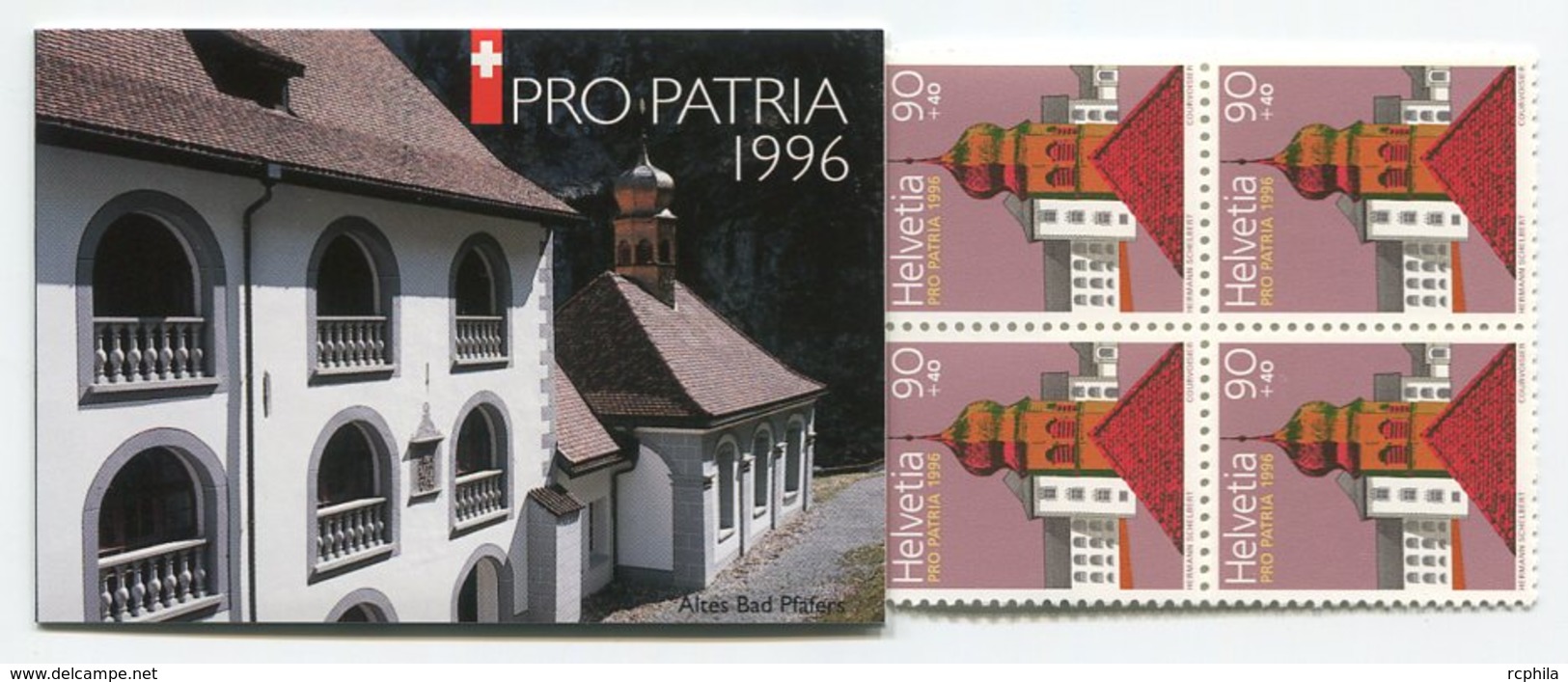 RC 12208 SUISSE 1996 CARNET PRO PATRIA COMPLET  NEUF ** - Markenheftchen