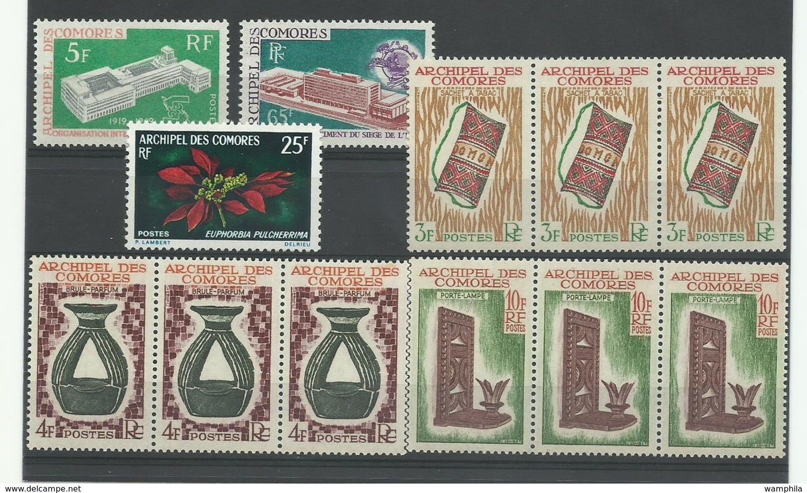Comores, Lot Neufs** Dont Taxes, Thématiques, Cote YT 159€30, Voir Description & Scanns - Unused Stamps
