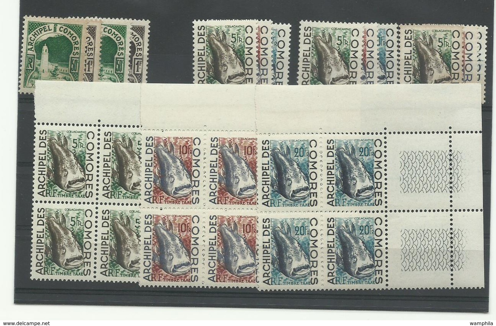 Comores, Lot Neufs** Dont Taxes, Thématiques, Cote YT 159€30, Voir Description & Scanns - Unused Stamps