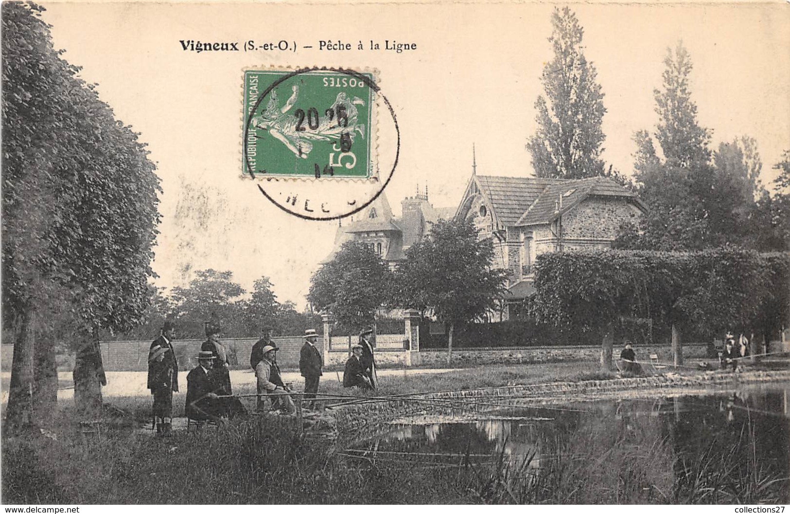 91-VIGNEUX- PÊCHE A LA LIGNE - Vigneux Sur Seine