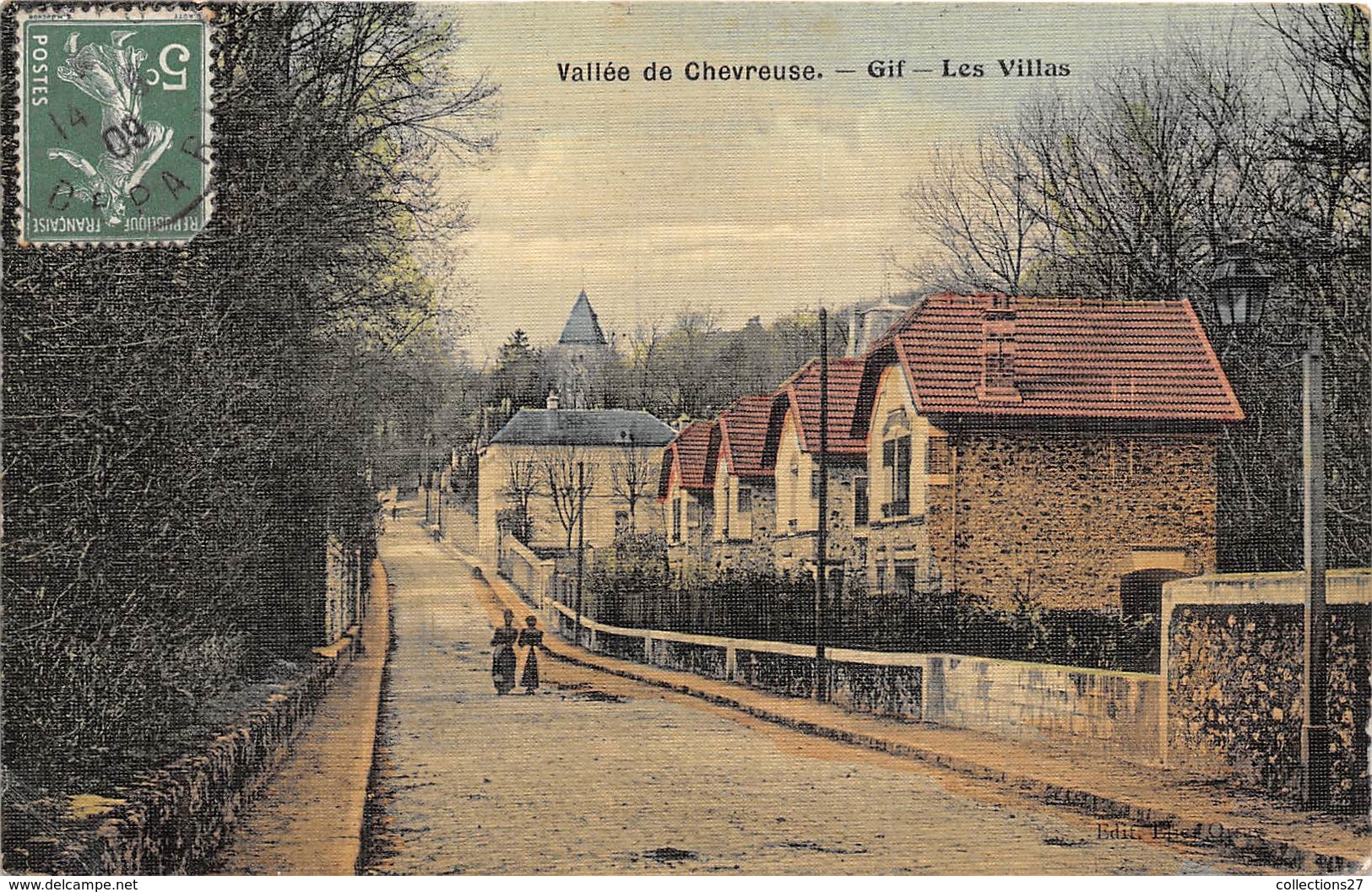 91-GIF-LES VILLAS- VALLEE DE CHEVREUSE - Gif Sur Yvette