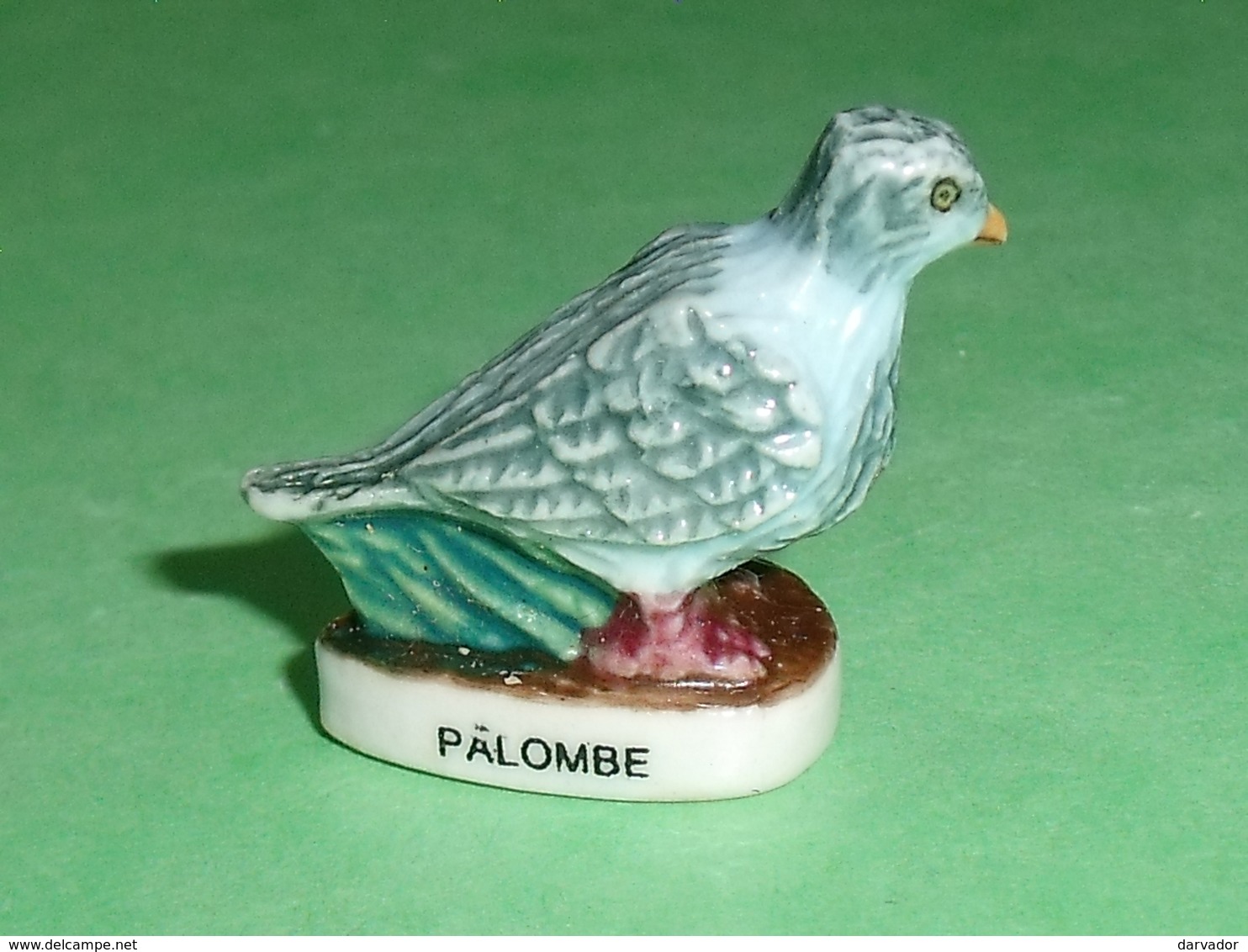 Fèves / Animaux : Palombe , Oiseau T62 - Animaux