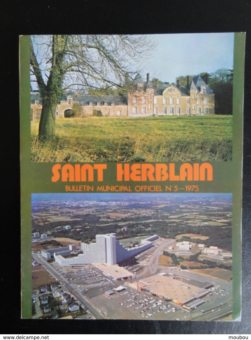 Saint-Herblain (44) -  Bulletin Municipal Numéros 1, 4, 5 ,6 (1967 à 1972) - Pays De Loire