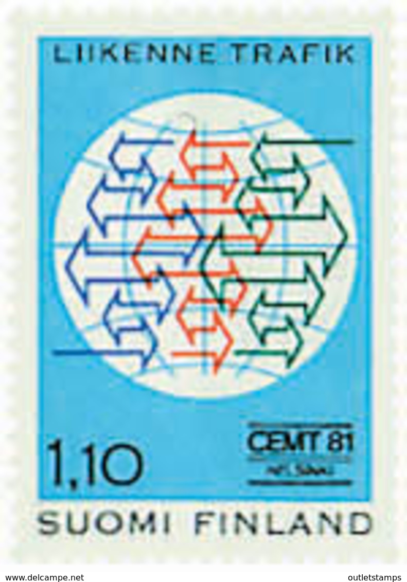 Ref. 59650 * NEW *  - FINLAND . 1981. EUROPEAN TRANSPORT MINISTERS CONFERENCE. CONFERENCIA EUROPEA DE LOS MINISTROS DE T - Unused Stamps