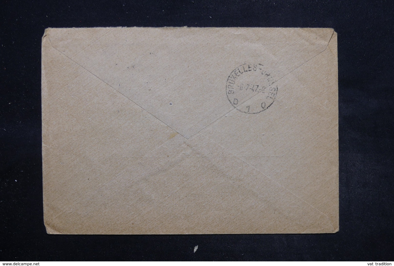 BULGARIE - Enveloppe Commerciale De Sofia Pour Bruxelles  En 1947 - L 27105 - Storia Postale