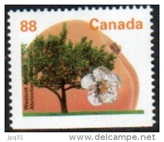 Canada - Westcot Apricot Abricotier 88c ** - Single Stamps