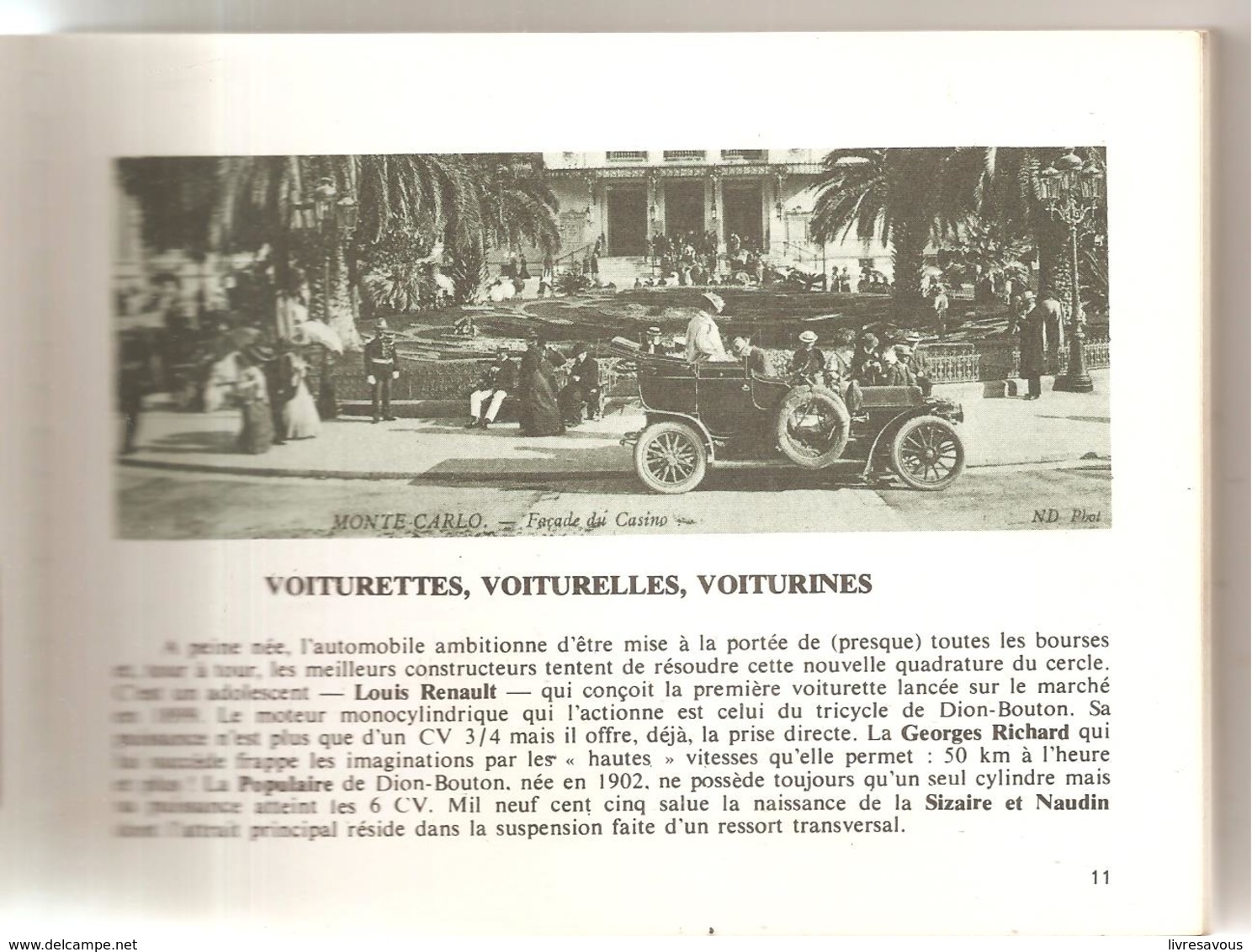 L'automobile Au Temps Des Teufs-Teufs Guide Rétro De Georges Renoy Edition ROSSEL De 1976 - Coches