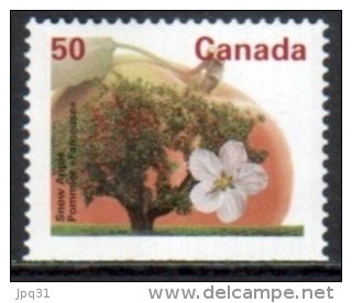 Canada - Snow Apple Pommier Fameuse 50 C ** - Einzelmarken