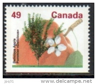 Canada - Delicious Apple Pommier 49 C ** - Einzelmarken