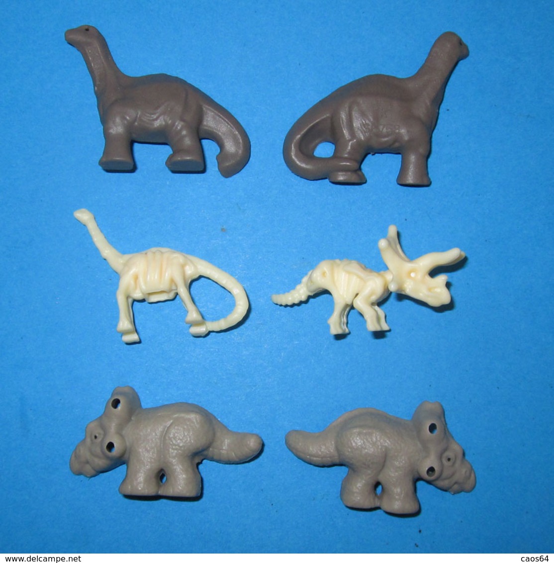 ENA12  JURASSIC WORLD TRICERATOPS APATOSAURUS KINDER MINI MAX PASQUA 2019 - Ü-Ei