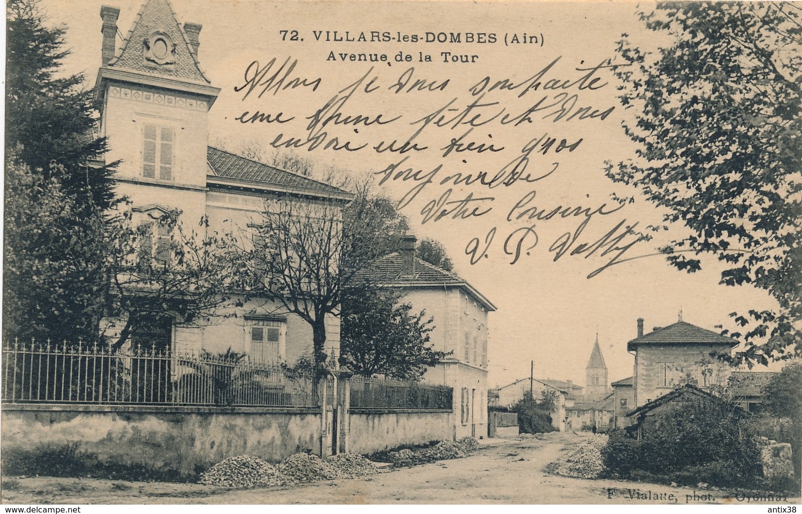 I101 - VILLARS-LES-DOMBES - Ain - Avenue De La Tour - Villars-les-Dombes