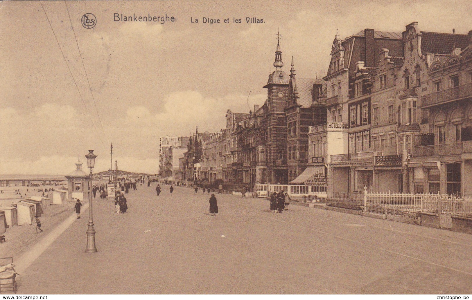 Blankenberghe, Blankenberge, La Digue Et Les Villas (pk58551) - Blankenberge