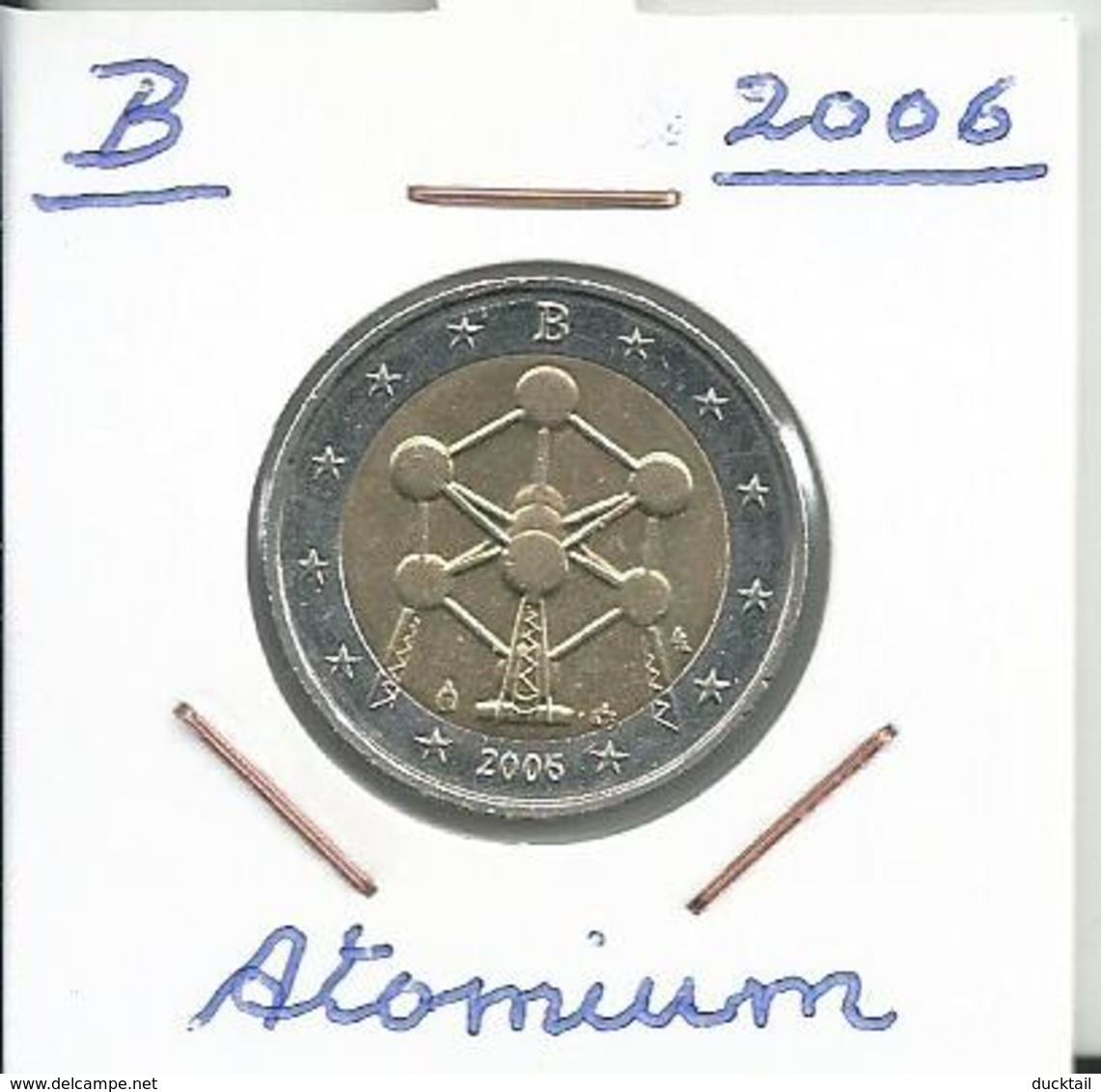 RB - 2 Euro - 2006 - Atomium - Lot Nr. 2 - USED - VERY GOOD CONDITION - Belgique