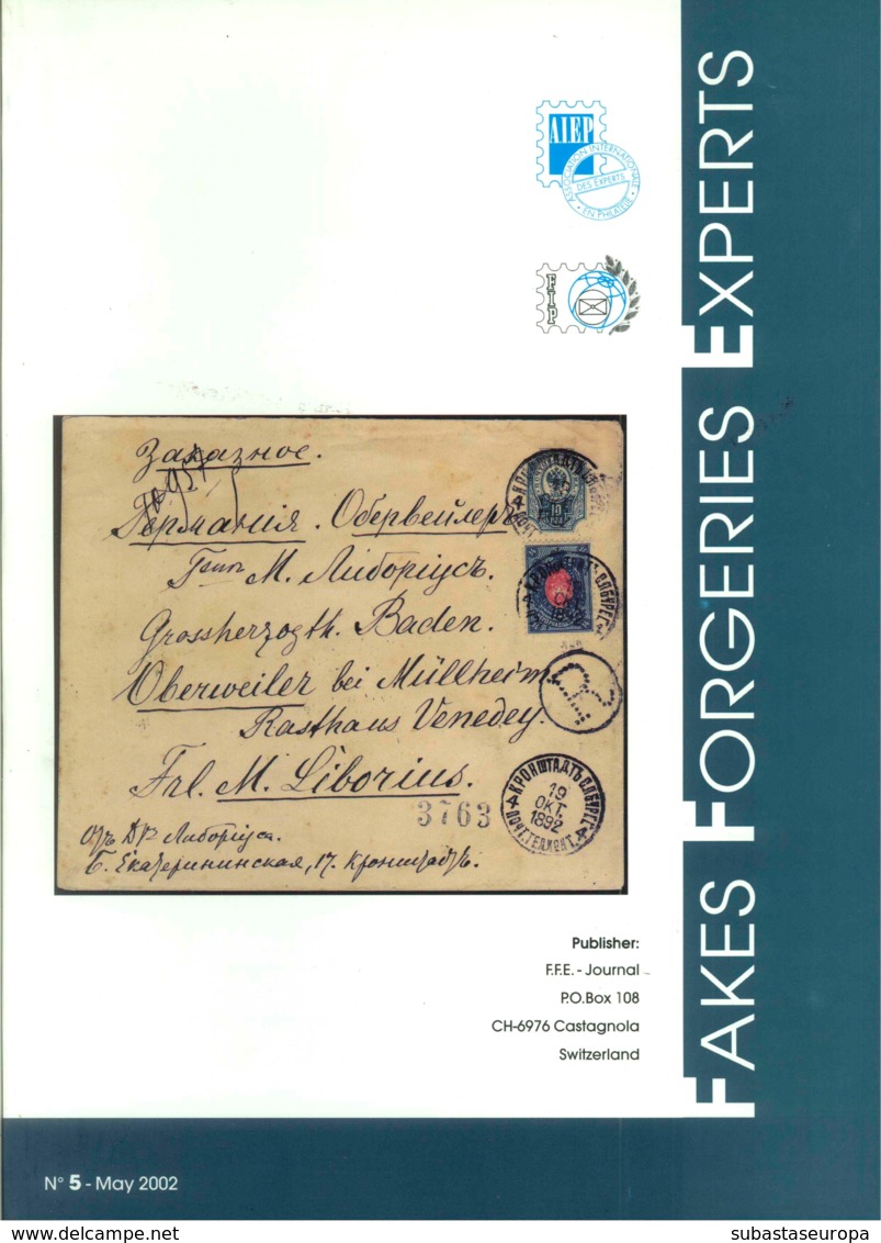 Fakes Forgeries Experts. Nº 5, 2002. - Other & Unclassified