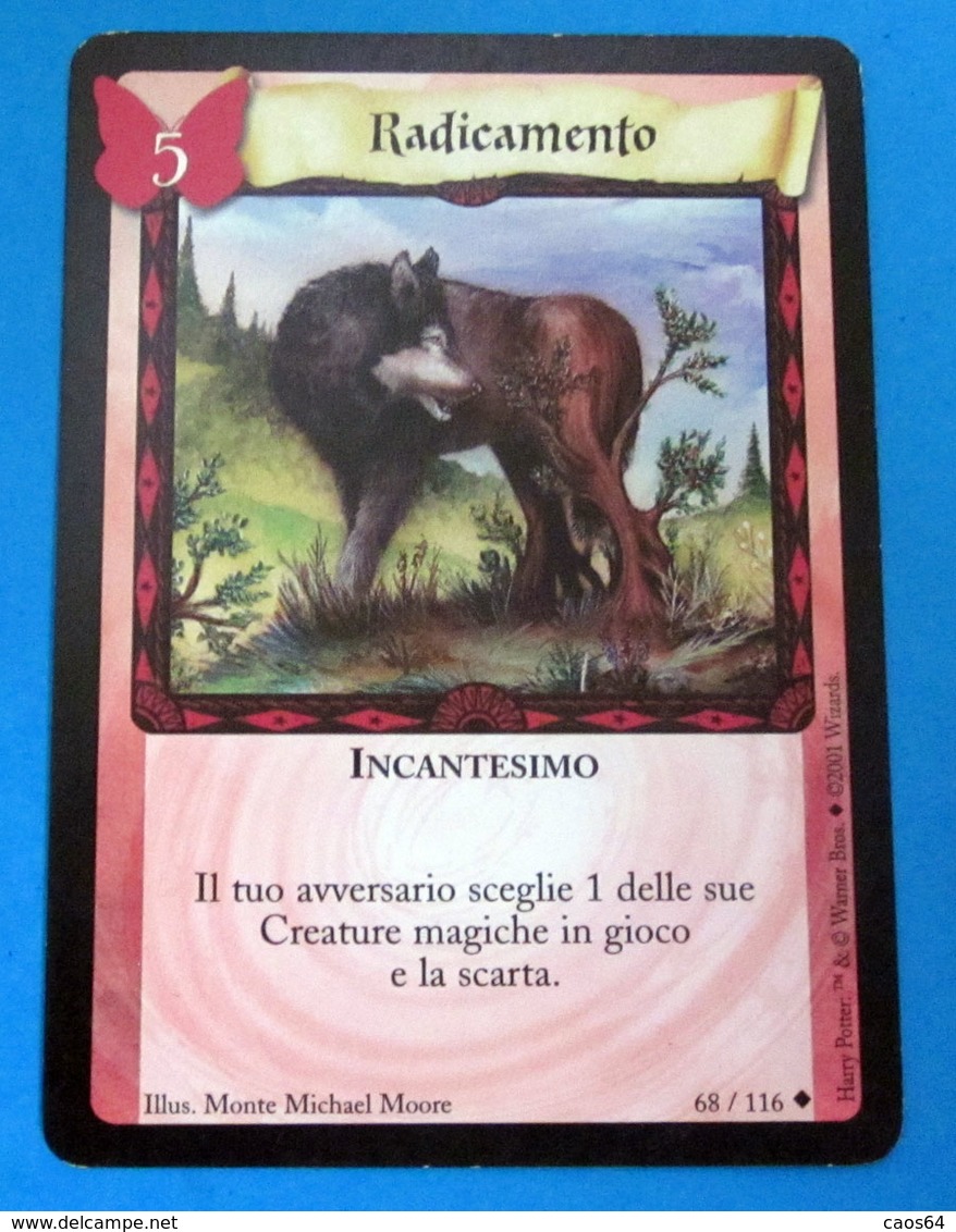 HARRY POTTER RADICAMENTO CARD WIZARDS 2001 - Harry Potter